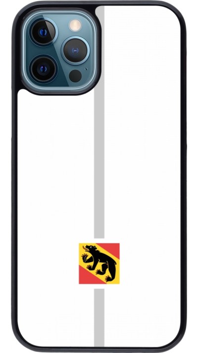 iPhone 12 / 12 Pro Case Hülle - Kanton BE weiss