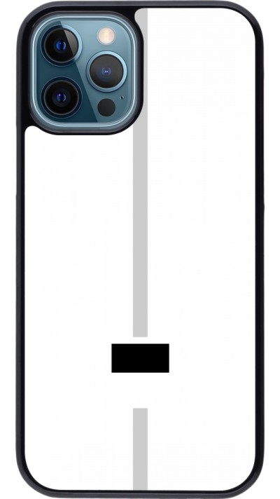 iPhone 12 / 12 Pro Case Hülle - Kanton FR weiss