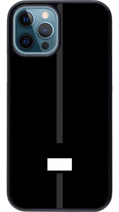 iPhone 12 / 12 Pro Case Hülle - Kanton FR schwarz