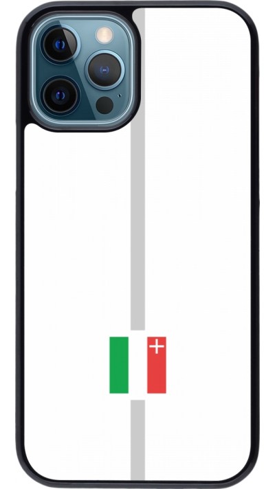 iPhone 12 / 12 Pro Case Hülle - Kanton NE weiss