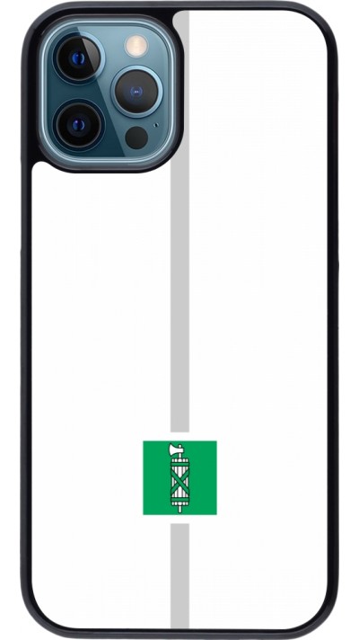 iPhone 12 / 12 Pro Case Hülle - Kanton SG weiss