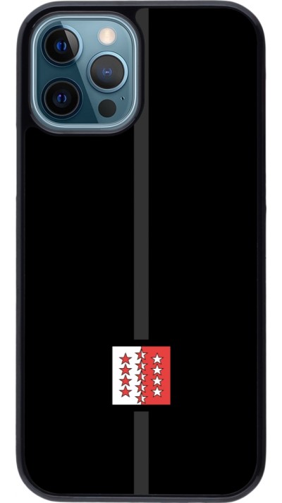 iPhone 12 / 12 Pro Case Hülle - Kanton VS schwarz