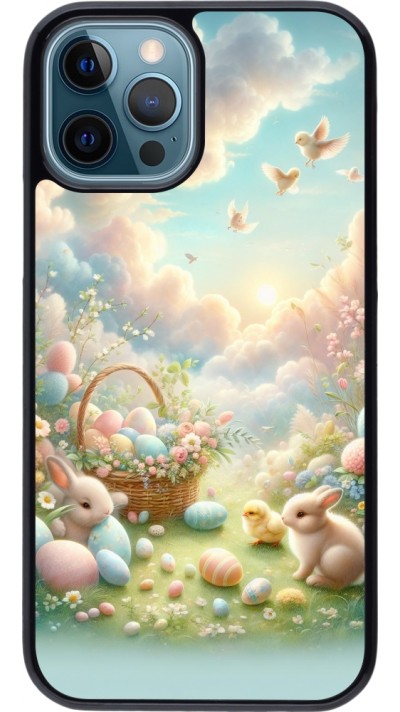 iPhone 12 / 12 Pro Case Hülle - Ostern 2025 Pastell Ostern