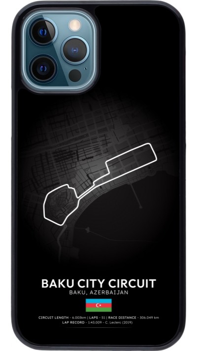 iPhone 12 / 12 Pro Case Hülle - F1 Track 2025 Azerbaijan
