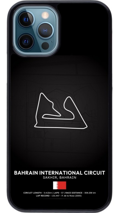 iPhone 12 / 12 Pro Case Hülle - F1 Track 2025 Bahrain