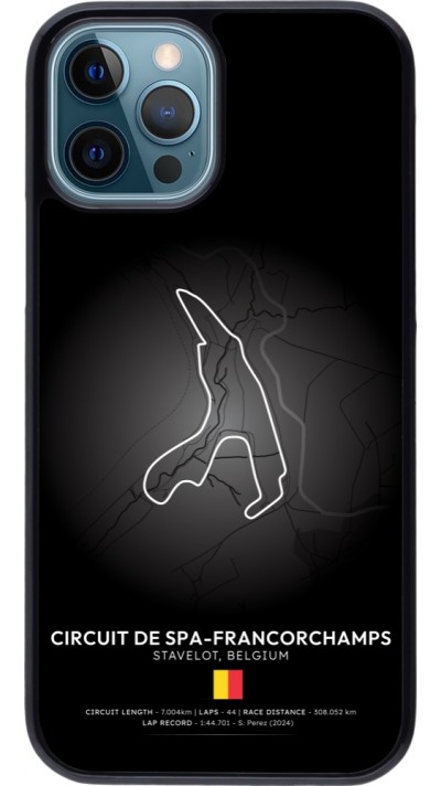 iPhone 12 / 12 Pro Case Hülle - F1 Track 2025 Belgium