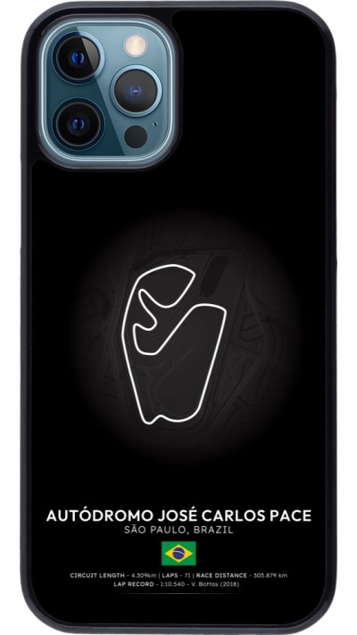 iPhone 12 / 12 Pro Case Hülle - F1 Track 2025 Brazil