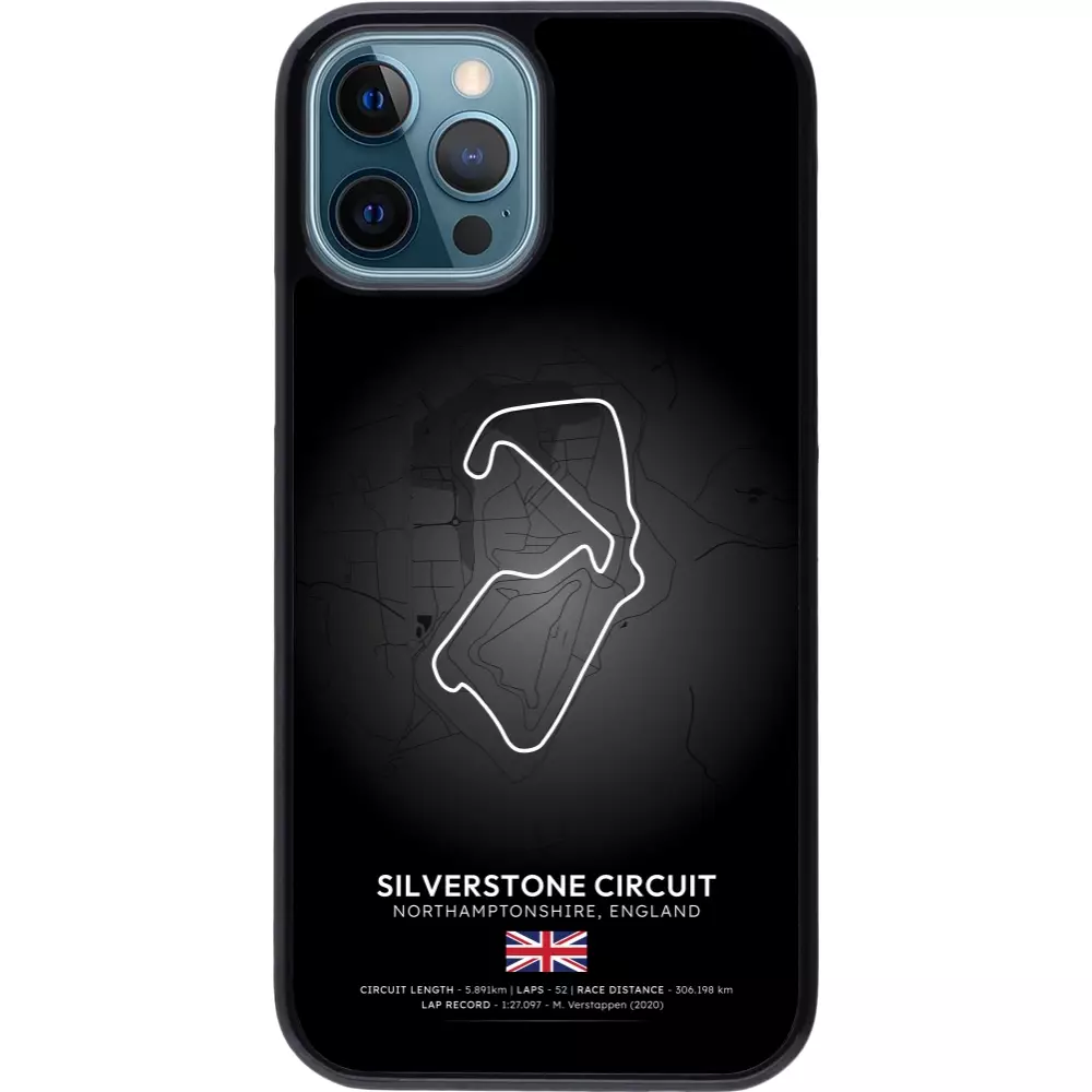 iPhone 12 / 12 Pro Case Hülle - F1 Track 2025 Great Britan