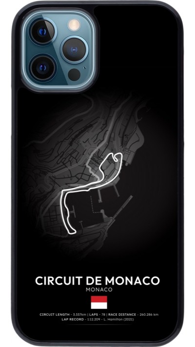iPhone 12 / 12 Pro Case Hülle - F1 Track 2025 Monaco