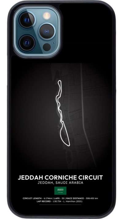 iPhone 12 / 12 Pro Case Hülle - F1 Track 2025 Saudi Arabia