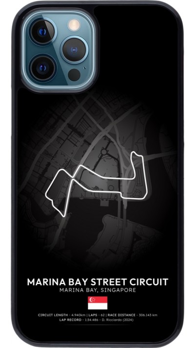 iPhone 12 / 12 Pro Case Hülle - F1 Track 2025 Singapore