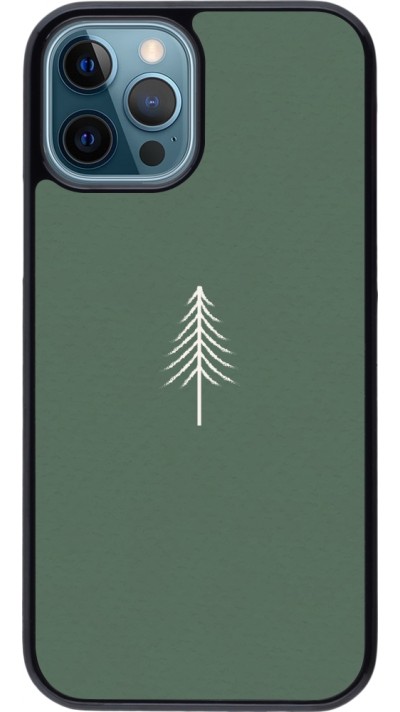 Coque iPhone 12 / 12 Pro - Christmas 22 minimalist tree