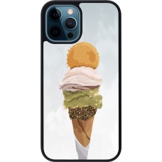 iPhone 12 / 12 Pro Case Hülle - Silikon schwarz Summer 2025 Cornet