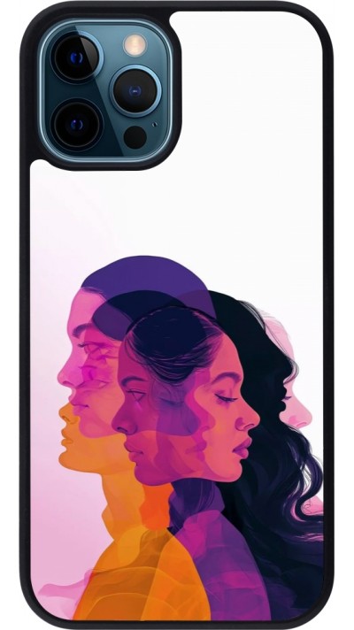 iPhone 12 / 12 Pro Case Hülle - Silikon schwarz Womens day 2026 10