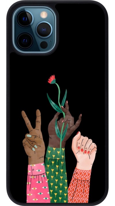 iPhone 12 / 12 Pro Case Hülle - Silikon schwarz Womens day 2026 2
