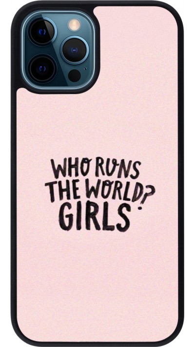 iPhone 12 / 12 Pro Case Hülle - Silikon schwarz Womens day 2026 3