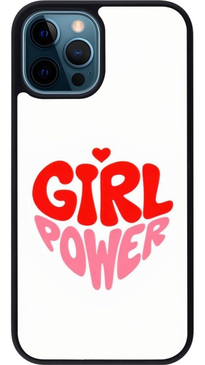 iPhone 12 / 12 Pro Case Hülle - Silikon schwarz Womens day 2026 6