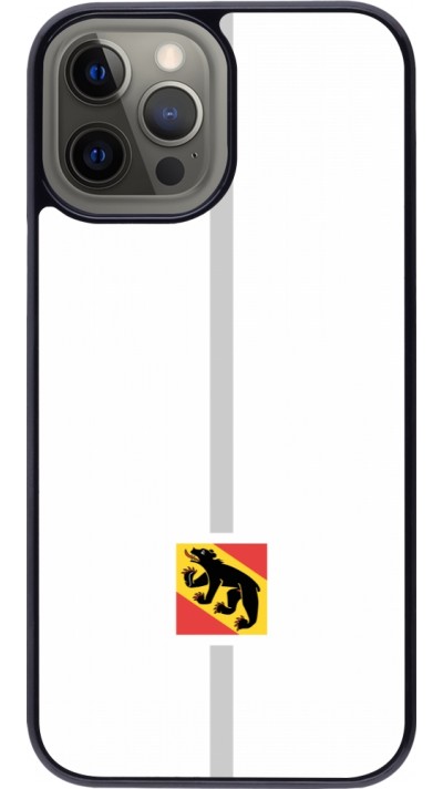 iPhone 12 Pro Max Case Hülle - Kanton BE weiss