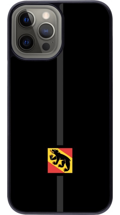 iPhone 12 Pro Max Case Hülle - Kanton BE schwarz