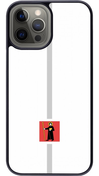 iPhone 12 Pro Max Case Hülle - Kanton GL weiss