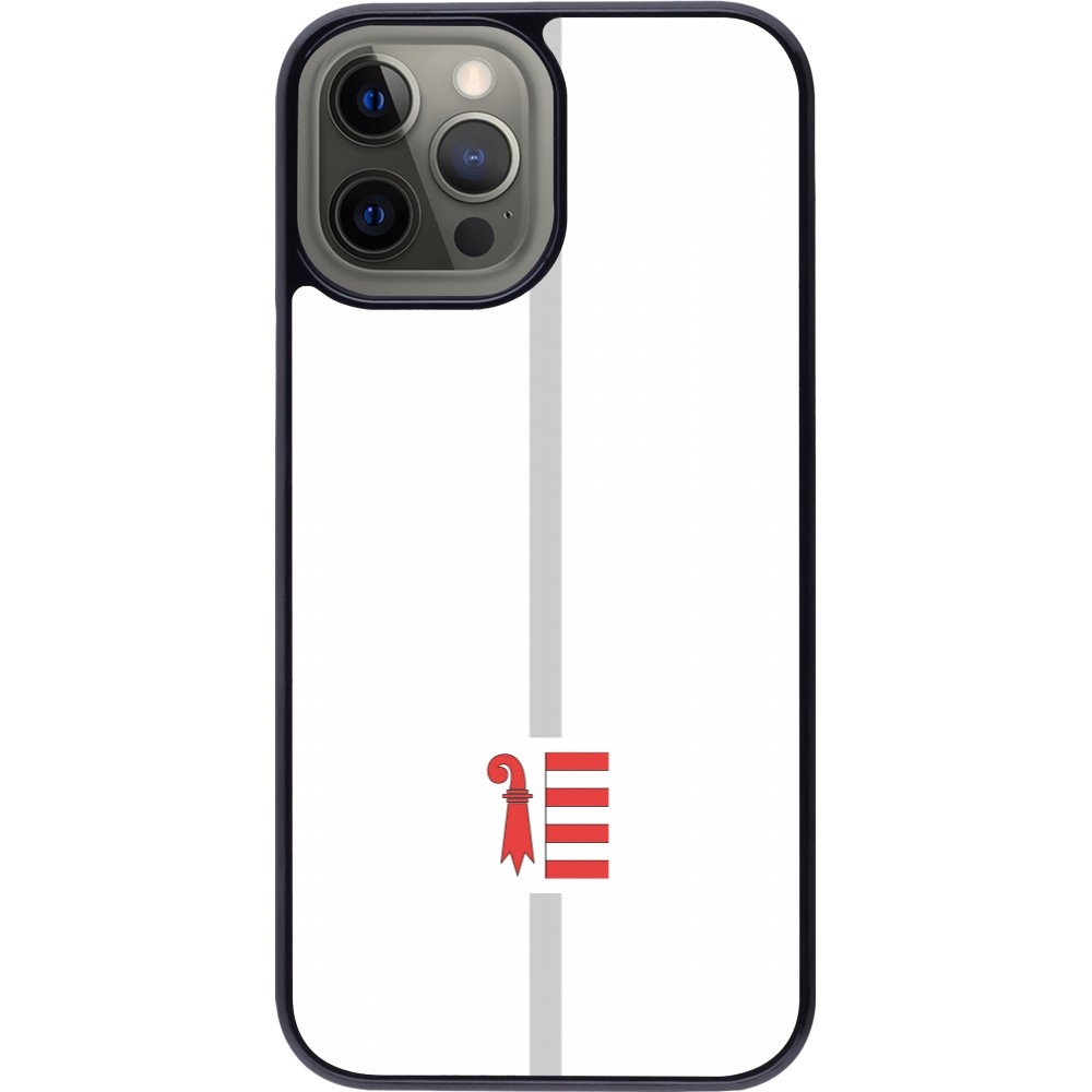 iPhone 12 Pro Max Case Hülle - Kanton JU weiss