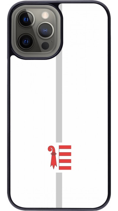 iPhone 12 Pro Max Case Hülle - Kanton JU weiss