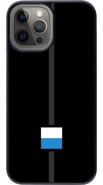 iPhone 12 Pro Max Case Hülle - Kanton LU schwarz