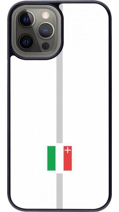 iPhone 12 Pro Max Case Hülle - Kanton NE weiss
