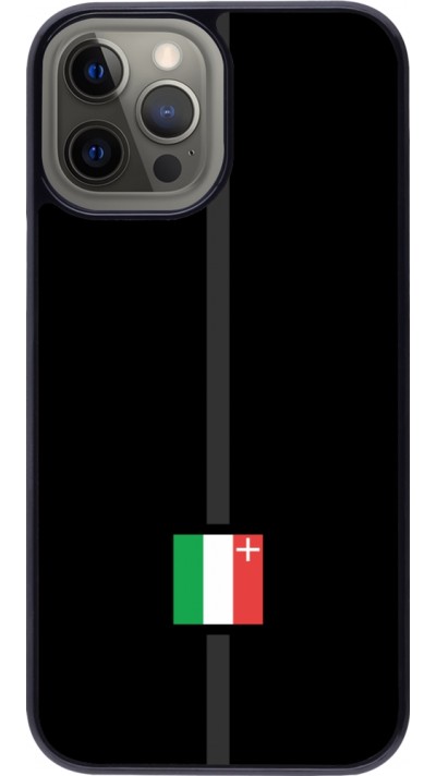 iPhone 12 Pro Max Case Hülle - Kanton NE schwarz