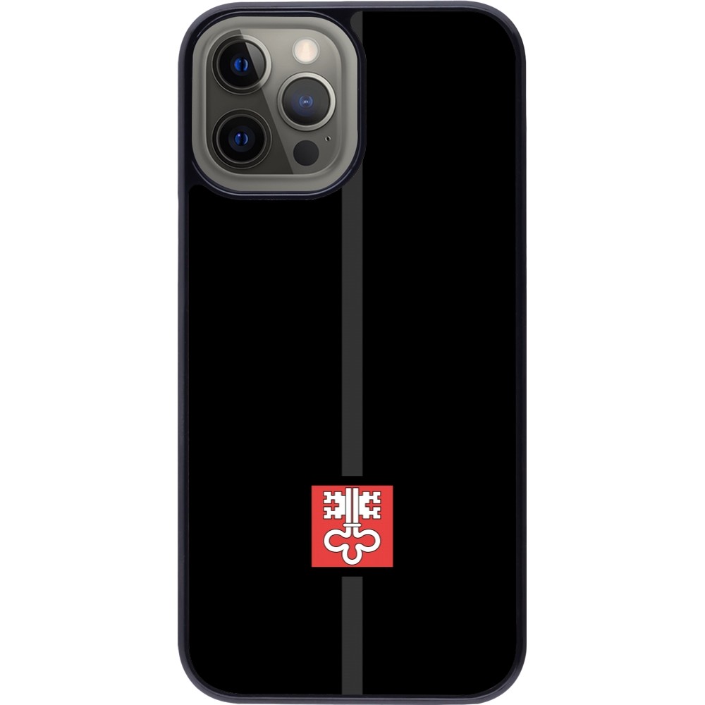 iPhone 12 Pro Max Case Hülle - Kanton NW schwarz