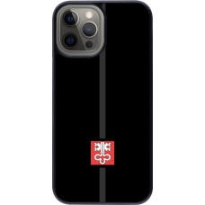 iPhone 12 Pro Max Case Hülle - Kanton NW schwarz