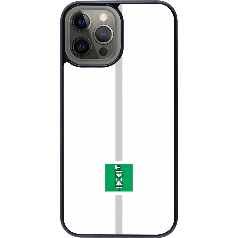 iPhone 12 Pro Max Case Hülle - Kanton SG weiss