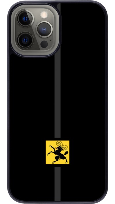 iPhone 12 Pro Max Case Hülle - Kanton SH schwarz