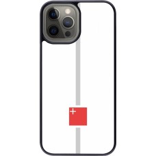 iPhone 12 Pro Max Case Hülle - Kanton SZ weiss