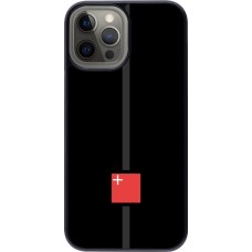 iPhone 12 Pro Max Case Hülle - Kanton SZ schwarz