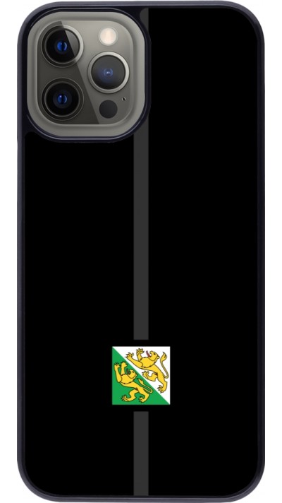 iPhone 12 Pro Max Case Hülle - Kanton TG schwarz