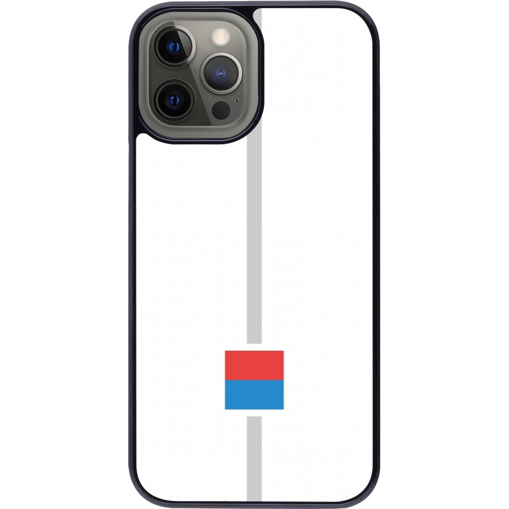 iPhone 12 Pro Max Case Hülle - Kanton TI weiss