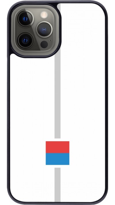 iPhone 12 Pro Max Case Hülle - Kanton TI weiss