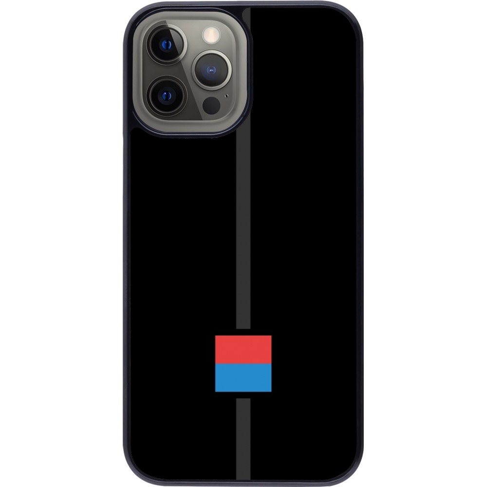 iPhone 12 Pro Max Case Hülle - Kanton TI schwarz