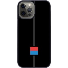 iPhone 12 Pro Max Case Hülle - Kanton TI schwarz