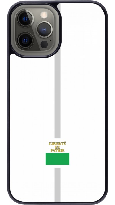 iPhone 12 Pro Max Case Hülle - Kanton VD weiss