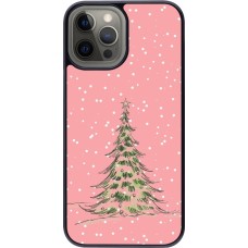 Coque iPhone 12 Pro Max - Christmas 25 Pink Tree