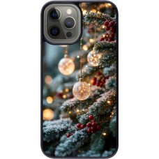 iPhone 12 Pro Max Case Hülle - Christmas 25 Xmas Decorated Tree