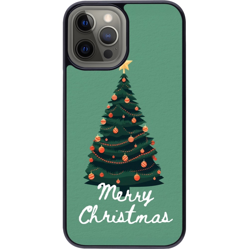 Coque iPhone 12 Pro Max - Christmas 25 Xmas Tree