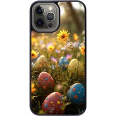 iPhone 12 Pro Max Case Hülle - Easter 2026 Decorated eggs