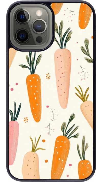 iPhone 12 Pro Max Case Hülle - Easter 2026 Illustration carrots