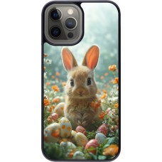 iPhone 12 Pro Max Case Hülle - Easter 2026 Rabbit in the garden