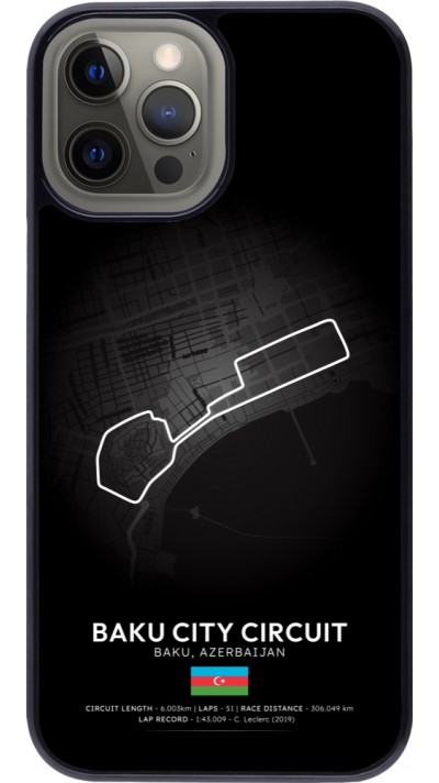 iPhone 12 Pro Max Case Hülle - F1 Track 2025 Azerbaijan