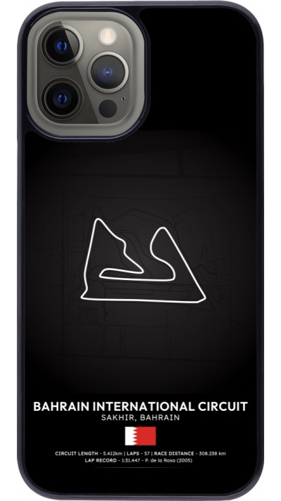 iPhone 12 Pro Max Case Hülle - F1 Track 2025 Bahrain