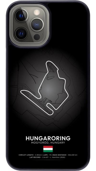 iPhone 12 Pro Max Case Hülle - F1 Track 2025 Hungary